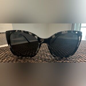 Prada Black and Gray Sunglasses